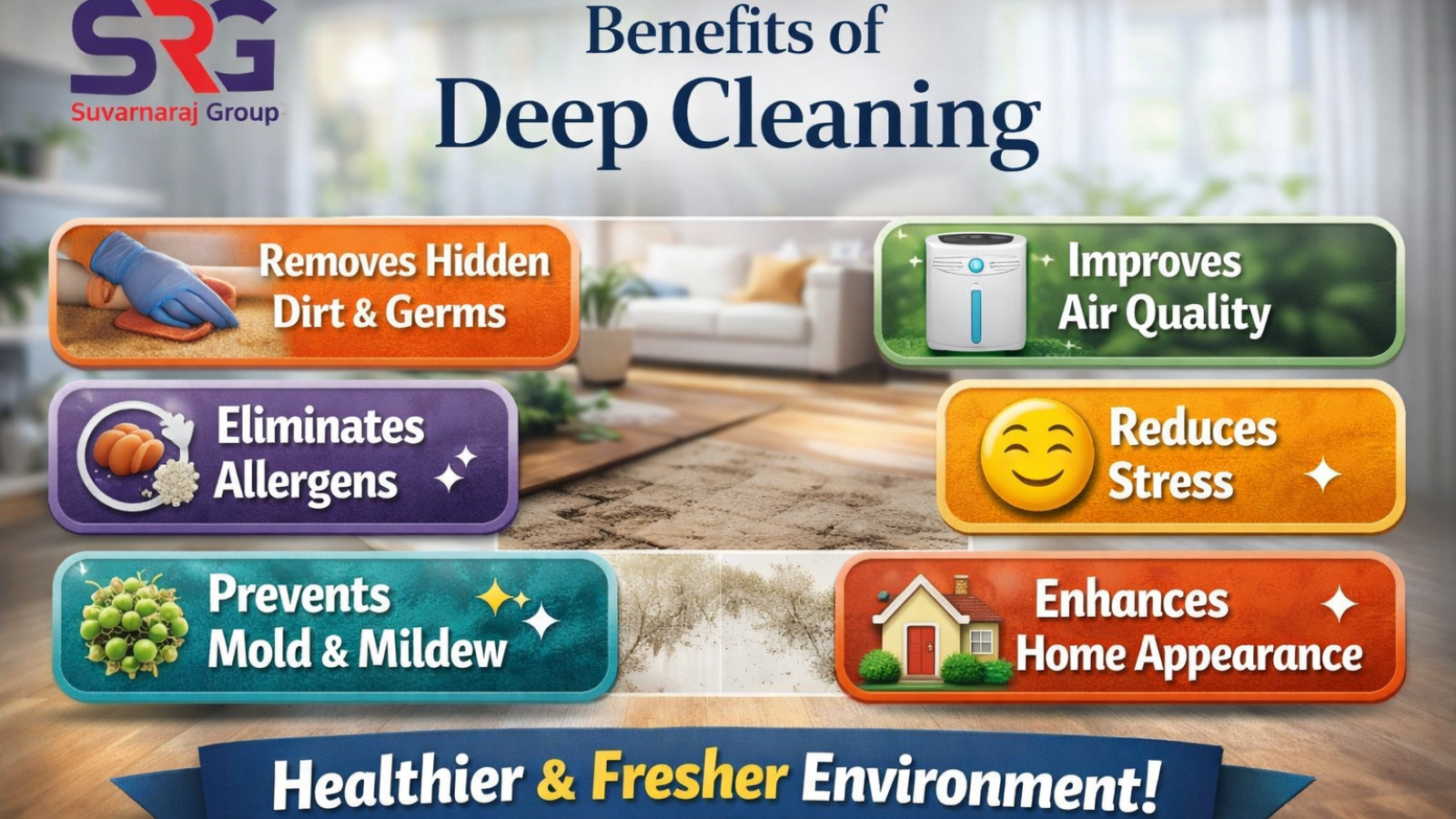 Top 10 Benefits of Professional Deep Cleaning for Busy Families