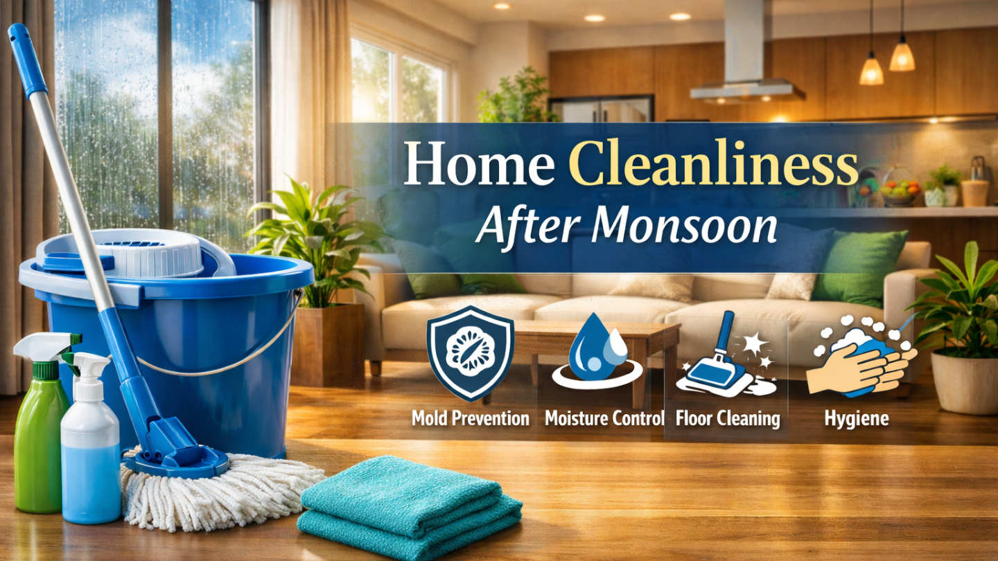 How to Maintain Home Cleanliness After the Monsoon