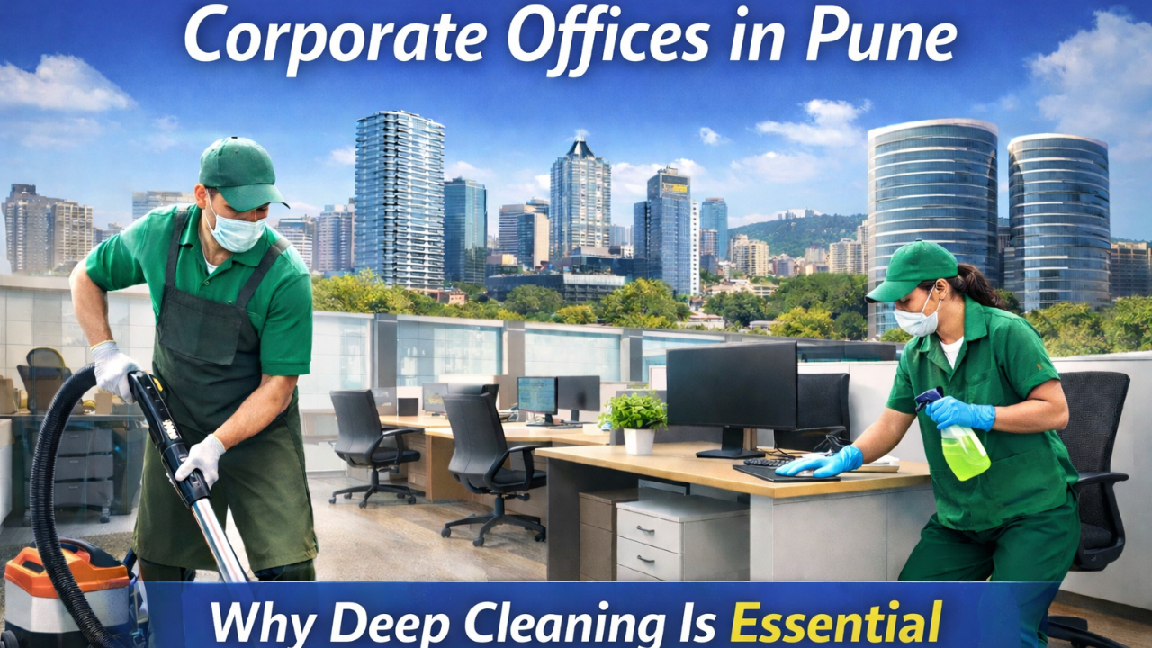 Cleaning Standards for Corporate Offices in Pune: Why Deep Cleaning Is Essential